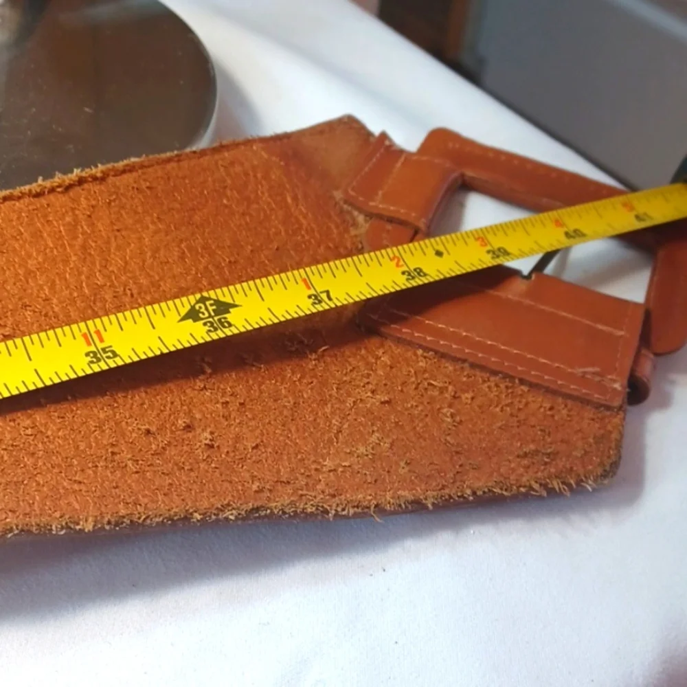 Accessorie Club Vintage Accessorie Brown Leather Belt #9203 M/L